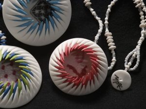 OURSINS, necklaces